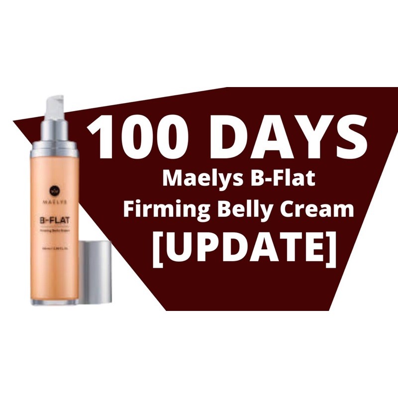 MAELYS Cosmetics - Kem làm săn chắc, giảm rạn da bụng MAELYS B-FLAT Belly Firming Cream 100ml