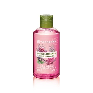 [HÀNG CÔNG TY] Gel tắm Yves Rocher Lotus Flower Sage Relaxing Bath & Shower Gel 400ml