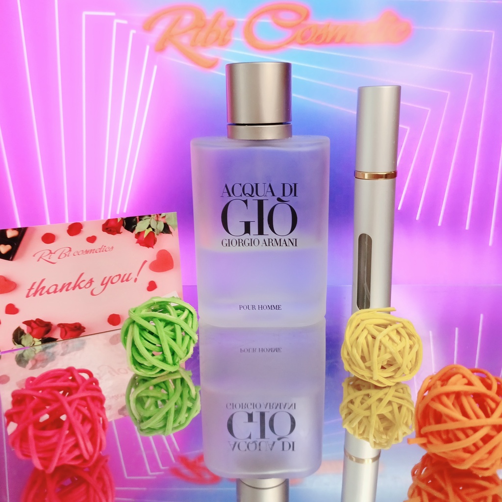Nước hoa nam Acqua di Gio . Thơm lưu hương lâu 6 - 8 giờ ,nước hoa chính hãng 100% . Ribi cosmetics . | BigBuy360 - bigbuy360.vn