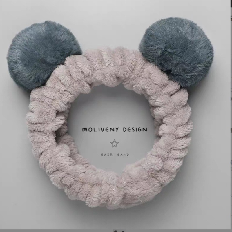 Băng Đô Nhồi Bông Hình Dáng Dễ Thương Dành Cho Bé