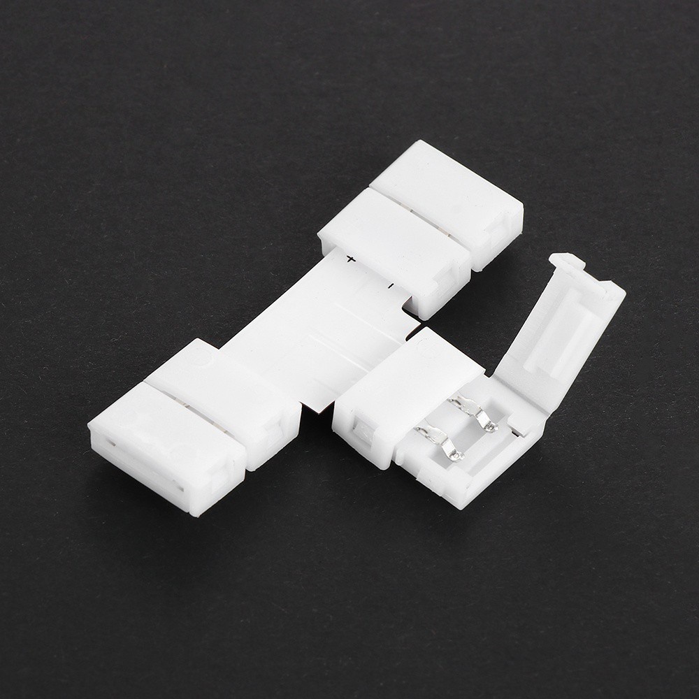 1 / 5 / 10 Đầu Nối 2 Chấu 8mm 10mm Cho Dải Đèn Led 3528 5050 Pcb