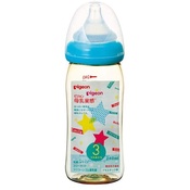 Bình sữa Pigeon PPSU Plus Cổ Rộng Ngôi Sao 160/240 ML