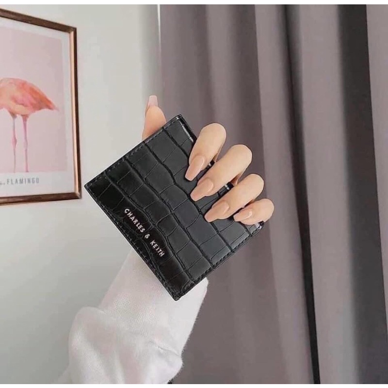 Ví CK mini da sần full box hàng xuất xịn