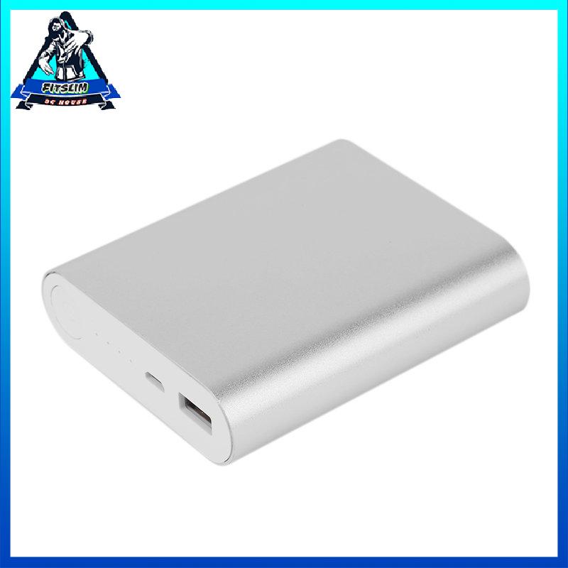 [Fitslim] 10400mAh USB External Backup Battery Charger 4*18650 Battery Power Bank Case