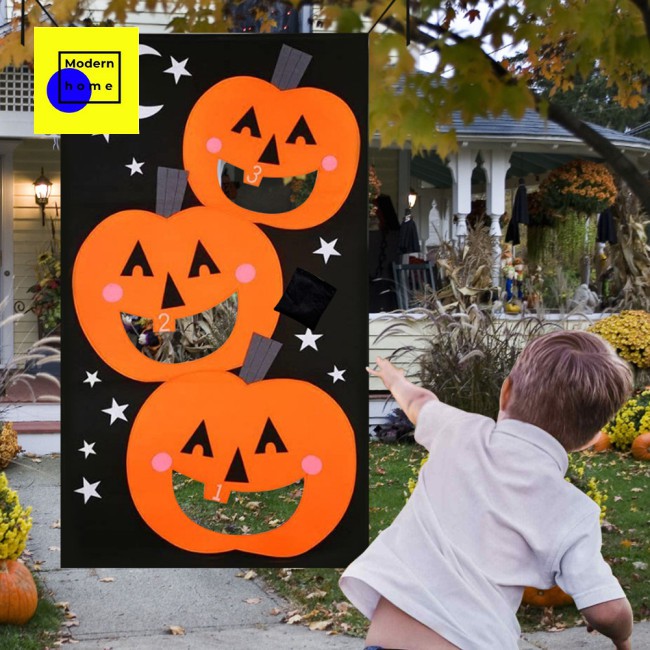 halloween felt decoration bean bag toss game outdoor Bộ Trò Chơi Bao Cát Cho Halloween Độc Đáo