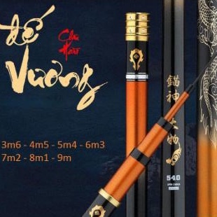 Cần câu tay Đế Vương Chư Hầu 6H chuyên săn hàng tặng kèm ngọn cần câu đơn