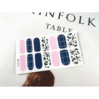 14 Miếng Dán Móng Tay Họa Tiết - Nail Wraps