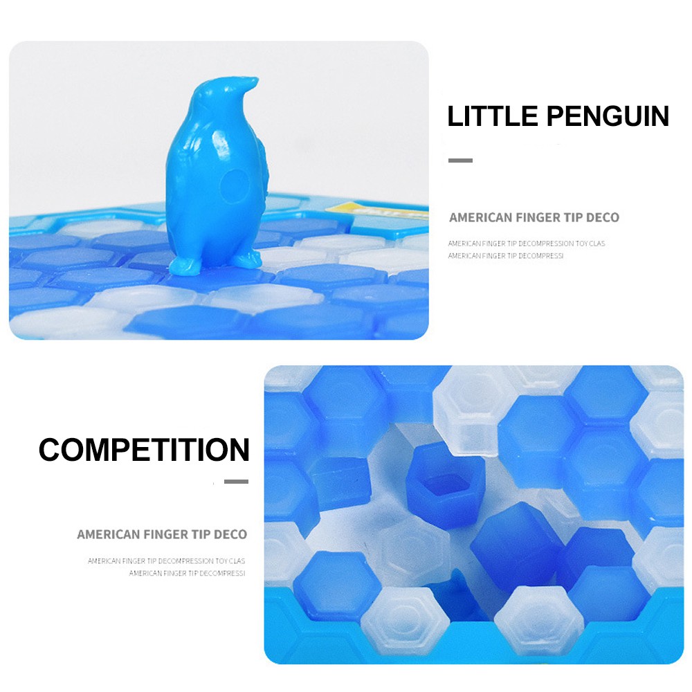 Mini Penguin Trap Board Game Cứu chim cánh cụt Đừng phá Bẫy chim cánh cụt băng phá bàn băng xé tường Bữa tiệc đồ chơi vui nhộn Trò chơi bảng  UNQE