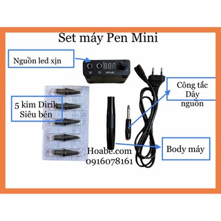 Máy Pen mini xăm hình phun môi 6.0 chính hãng giá rẻ 2021- DCPX HoaLee