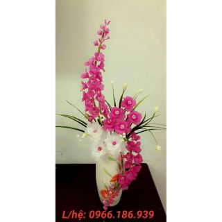 Combo bộ nguyên liệu hoa lan nghệ thuật + bộ nguyên liệu hoa mai