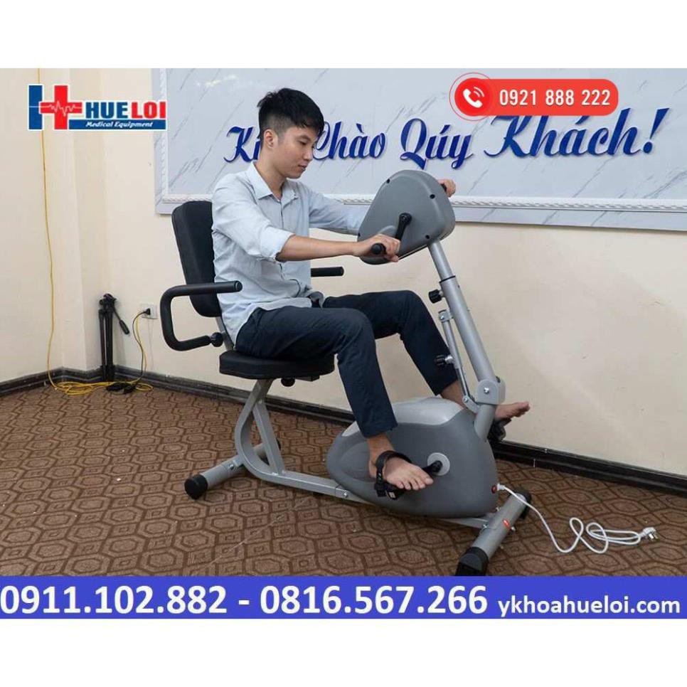 XE ĐẠP TẬP PHỤC HỒI CHỨC NĂNG CHO NGƯỜI GIÀ ( Video Ảnh Thật)