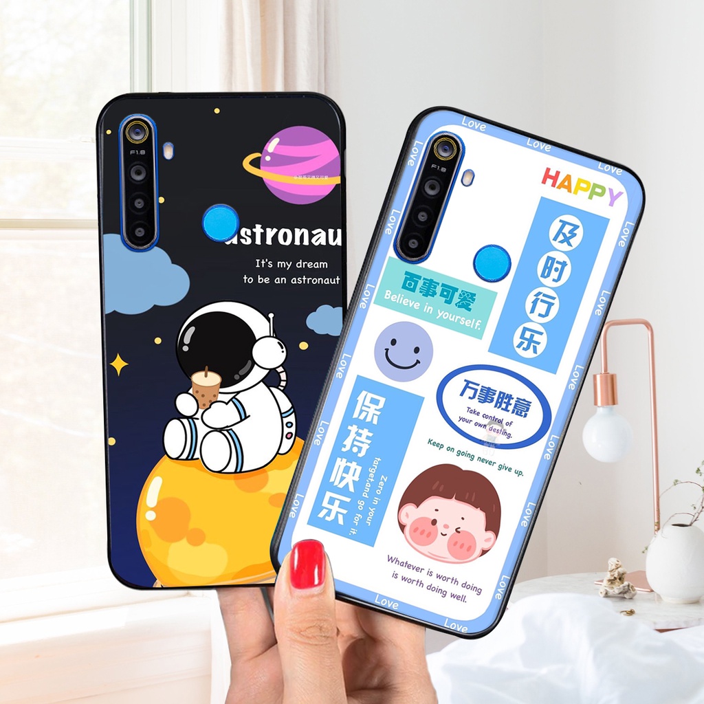 Ốp lưng Realme 5 / 5 PRO / C3 / 6i in hình 3D GẤU cute be@r, soda, happy day cực hot ,thời thượng
