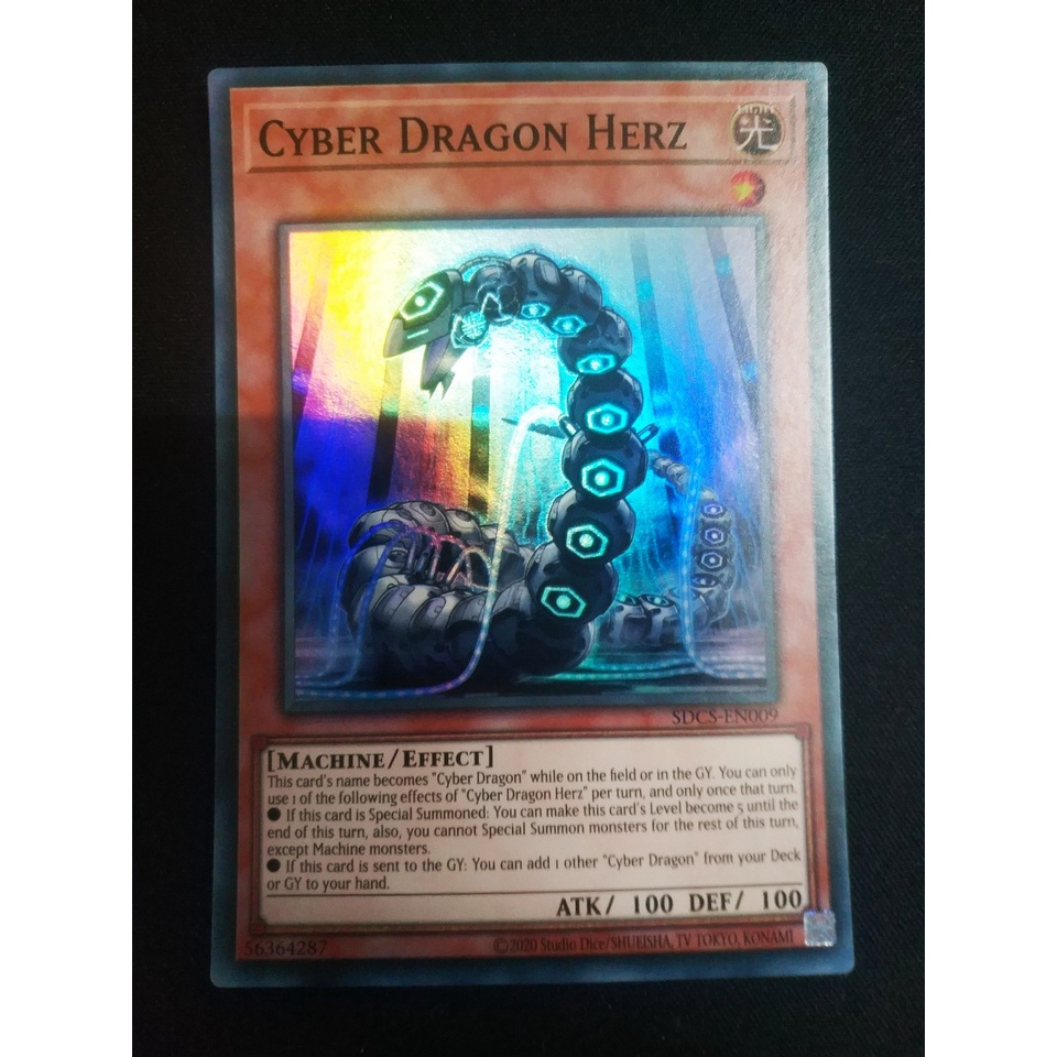 Thẻ bài Yugioh - TCG - Cyber Dragon Herz / SDCS-EN009'
