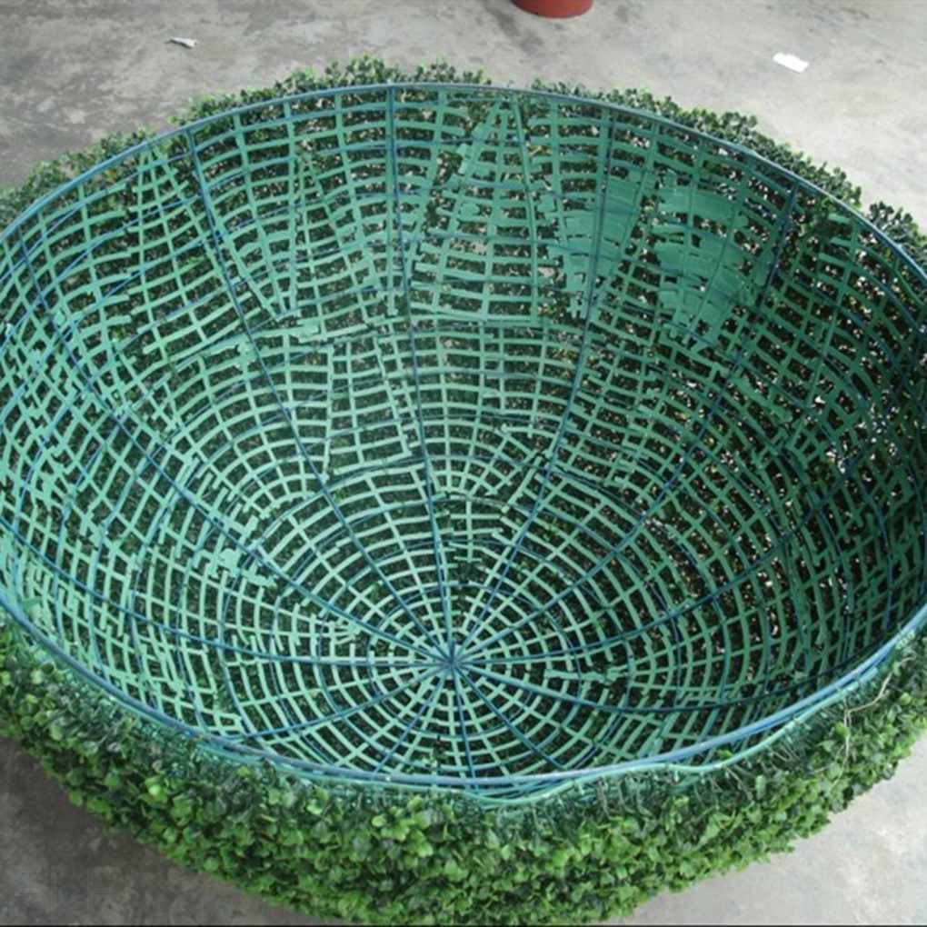 Simulate Green Grass Ball Artificial Grasses Plastic Green Plant Fake Flowers Home Garden Decoration ELEN