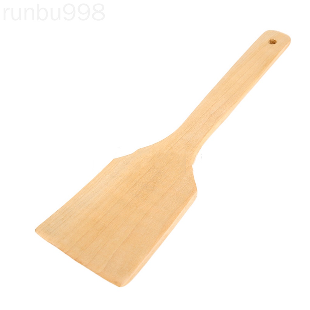 Thìa Gỗ Cán Dài Dùng Trong Nấu Ăn Runbu998