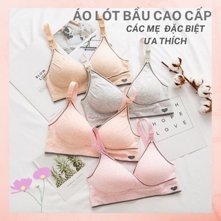 Áo lót bầu và sau sinh MODAN chất cotton cao cấp - Siêu co dãn và nâng đỡ ngực - Mở khuy cho con bú tiện lợi