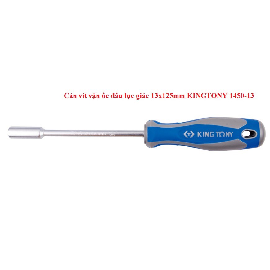 Cán vít vặn ốc đầu lục giác 13x125mm KINGTONY 1450-13