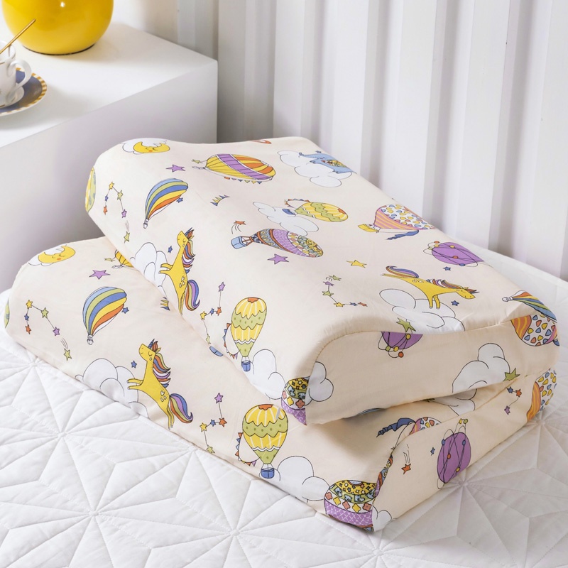 1 Vỏ Gối Cao Su Non Bọc Gối Ngủ In Hình Hoa