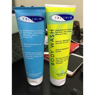 Combo 3 chai (sữa tắm + dầu gội + dầu xả ) Trisiwm 251ml