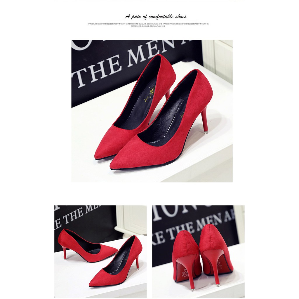 Giày cao gót nữ 7cm chất siêu đẹp đi êm chân và chắc chắn