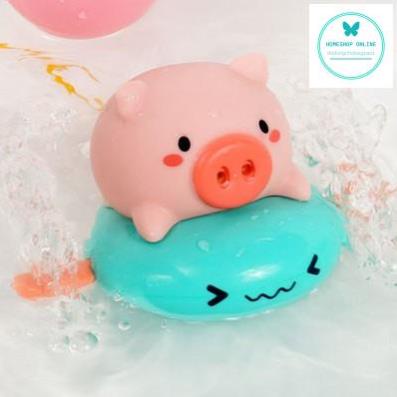 Lợn bơi Đồ chơi thả bồn tắm cho bé Cực Thích Dễ Thương