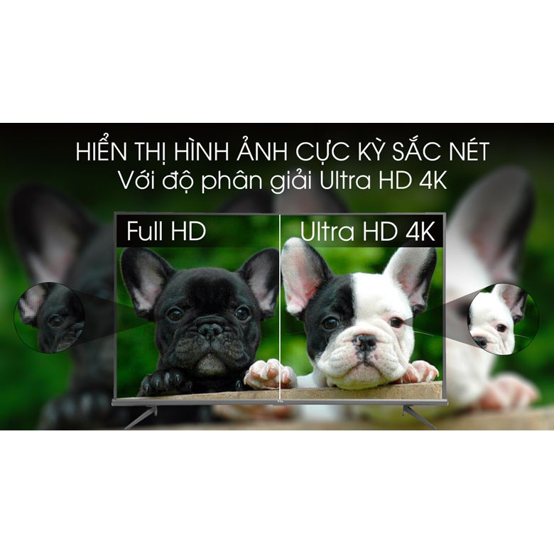 Smart Tivi TCL 4K UHD 43 inch 43A8 Android