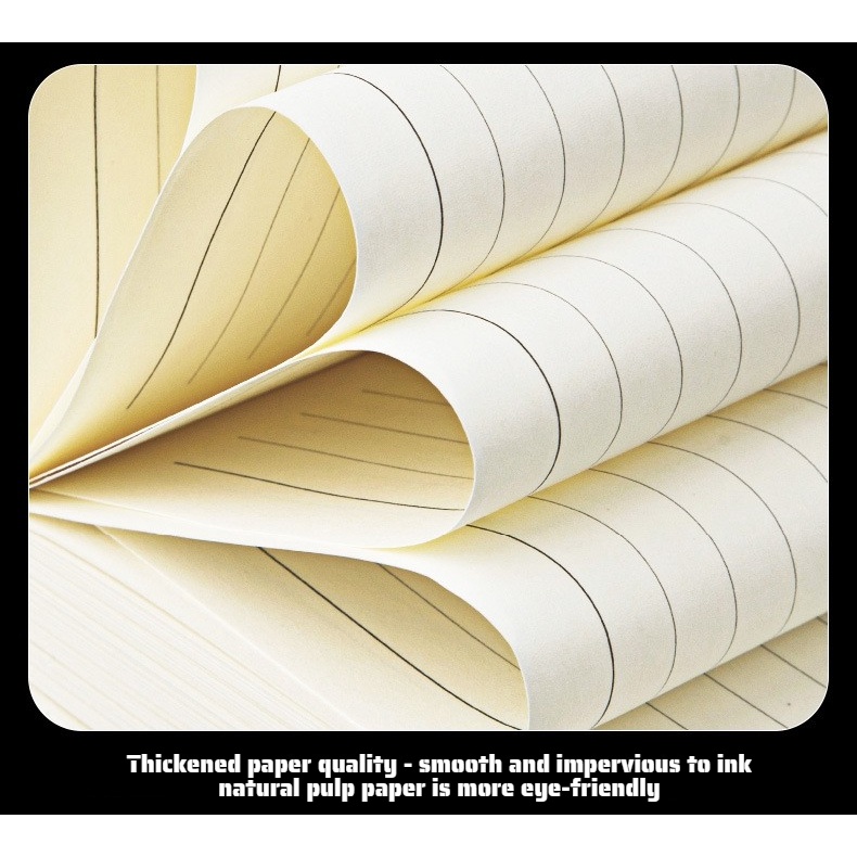 Sổ Tay Bìa Da Mềm Thiết Kế Đơn Giản Tiện Dụng Cho Học Sinh/ Văn Phòng