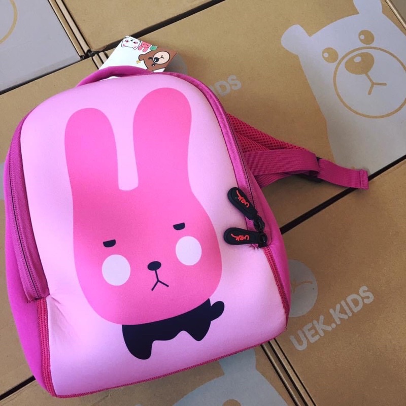 Balo UEK thỏ hồng chính hãng siêu nhẹ kèm ví