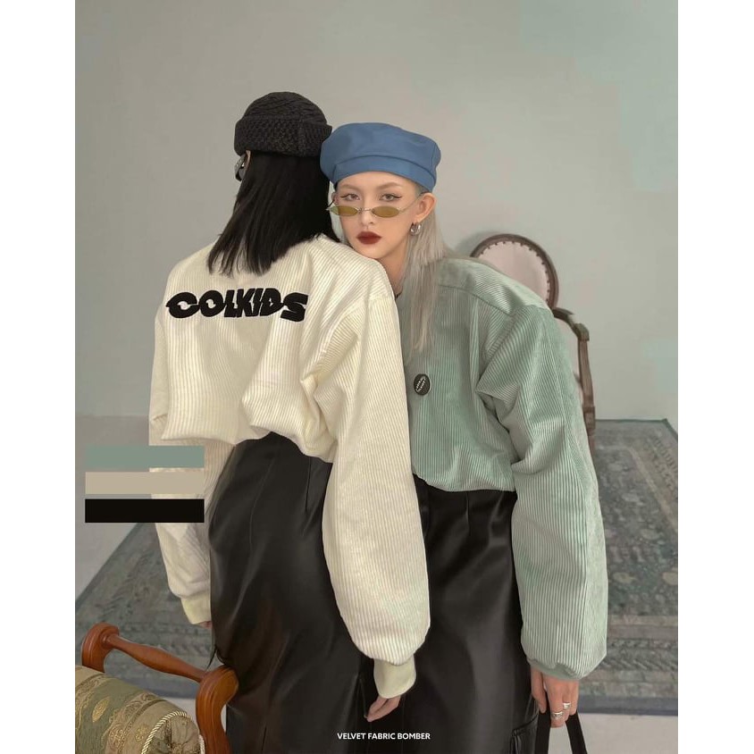 Áo Bomber Colkids Mint