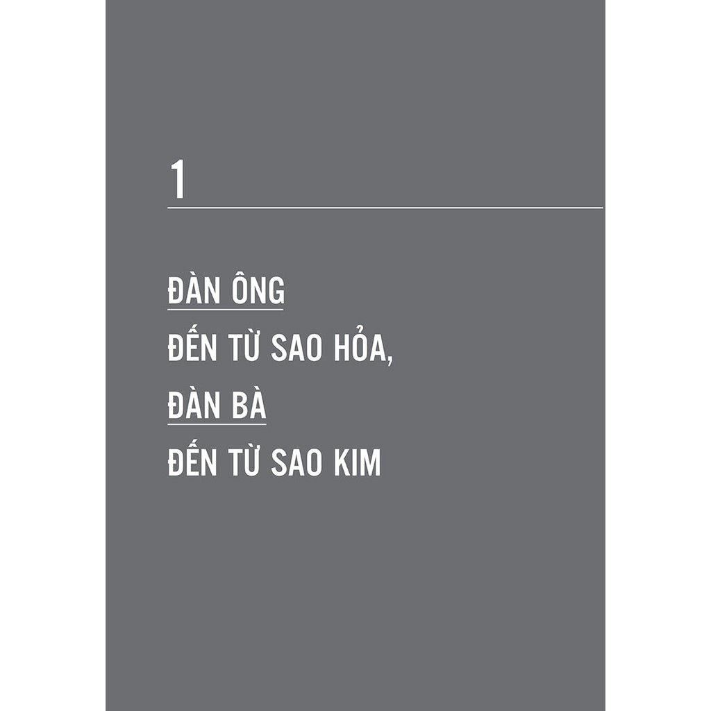 Sách - Đàn Ông Sao Hỏa Đàn Bà Sao Kim