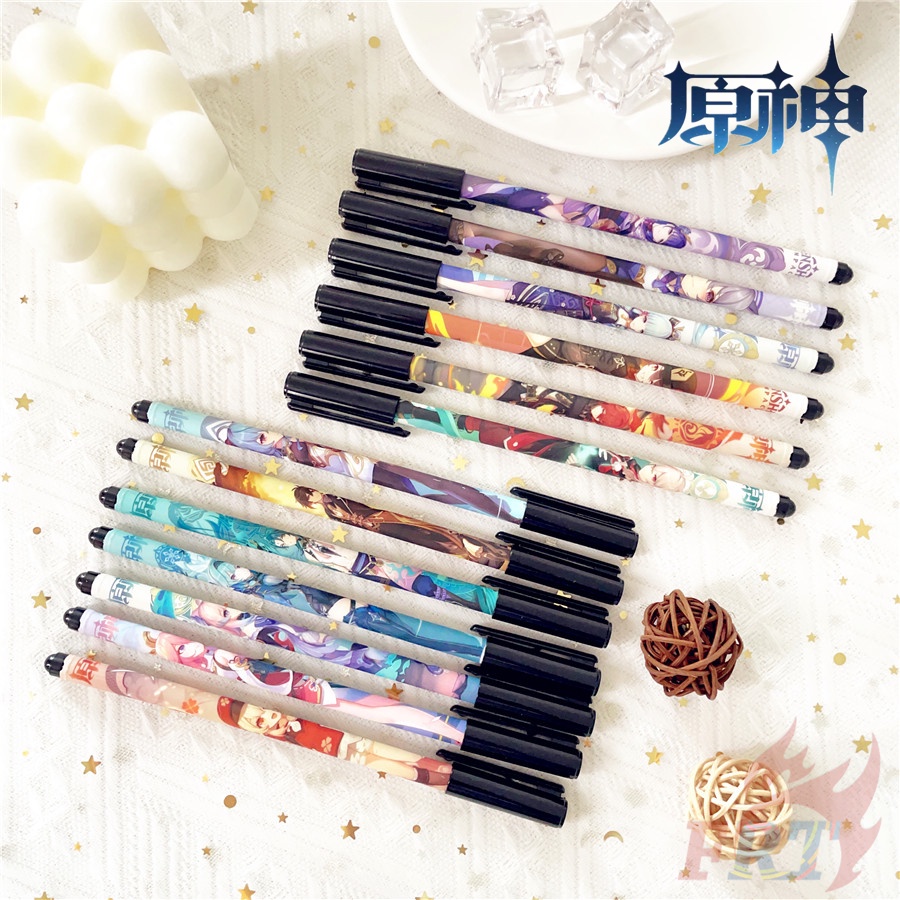 ✿ 1pc Genshin Tác Động Q-1 Bút ✿ Bút Morax Xiao Keqing Dùng Cho Văn Phòng Trường Học
