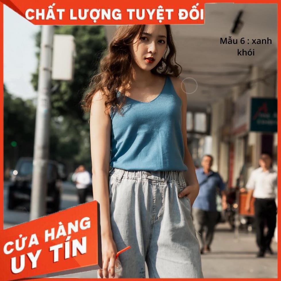 Áo len 2 dây montoghi chị em phụ nữ sang chảnh dạo phố , chất đẹp mềm mịn mướt tay , mẫu thật tự chụp