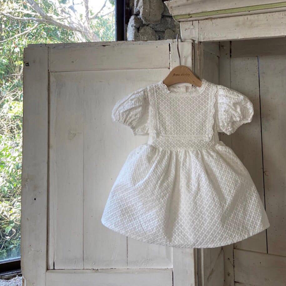 Váy ren trắng Style Hàn Quốc_