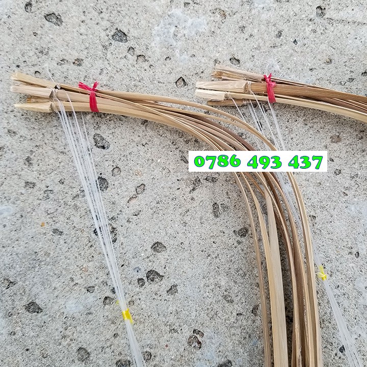 100 Cần Câu Cắm Cá Lóc đầy đủ dây và lưỡi câu ó chuyên dụng