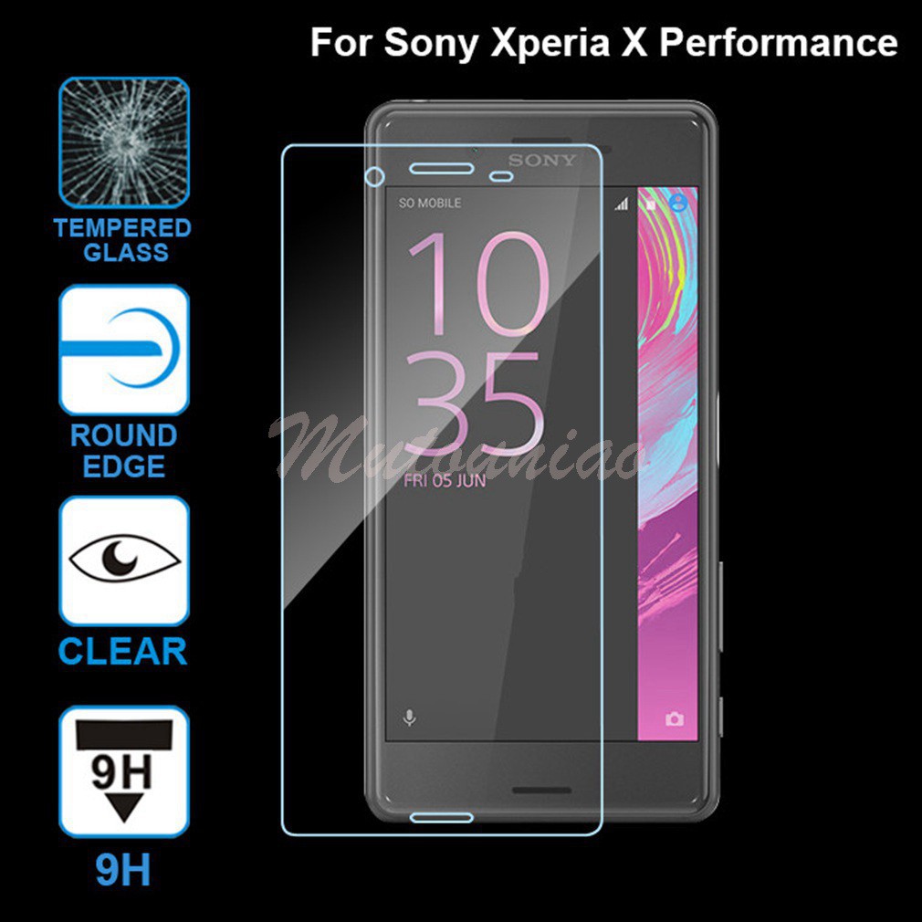 Bộ 2 kính cường lực chống trầy bảo vệ màn hình dành cho Sony Xperia X Performance