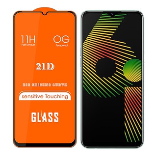 Kính Cường lực Realme 5 / Realme 5s / Realme 5 pro / realme c11 Full màn hình 21D độ kết dính cao