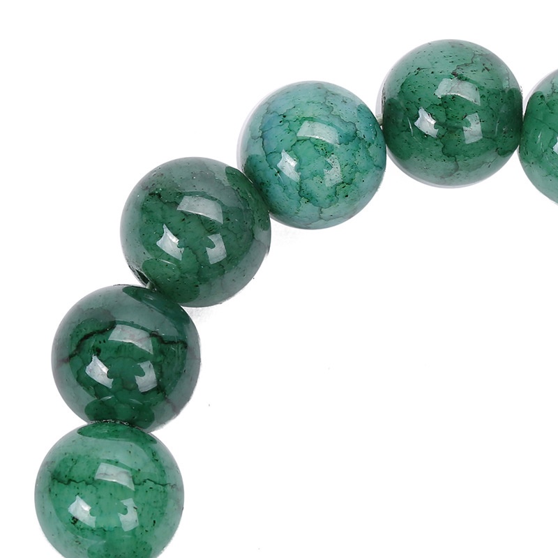 Vòng Tay Hạt Pha Lê Thủy Tinh Nhiều Màu Sắc 10mm Thời Trang Thanh Lịch diy Dành Cho Bạn Nữ