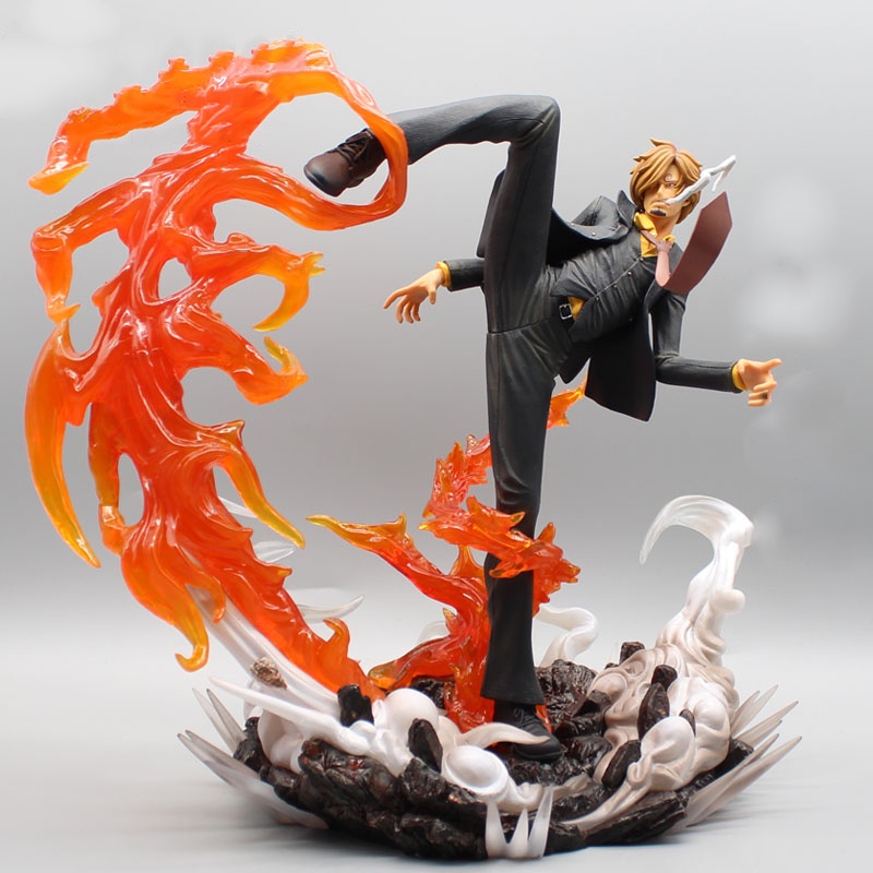 Mô hình sanji chân đen hàng mới siêu nét [ one piece ]