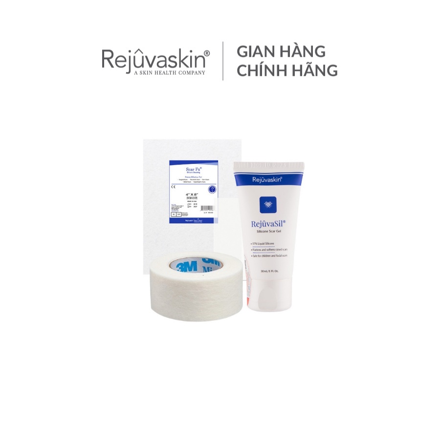 Bộ sản phẩm xóa mờ sẹo REJUVASKIN Scar Heal Kit