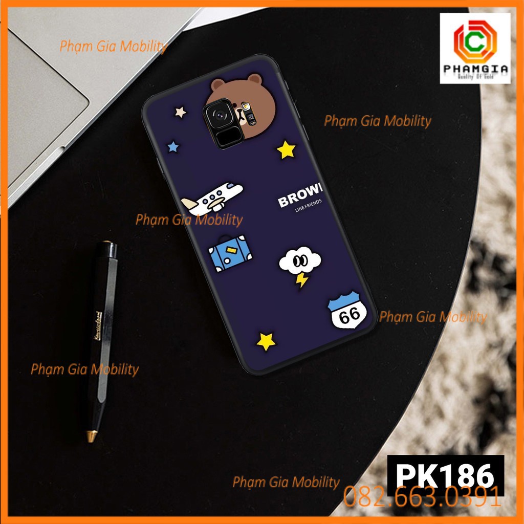 Ốp lưng dẻo samsung S8 - S8 PLUS - S9 - S9 PLUS IN HÌNH GẤU WE BARE BEARS