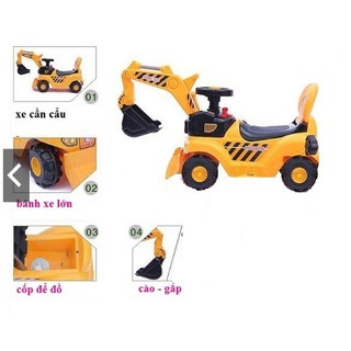 XE CẦN CẨU CHÒI CHÂN CHO BÉ YÊU MẪU MỚI.