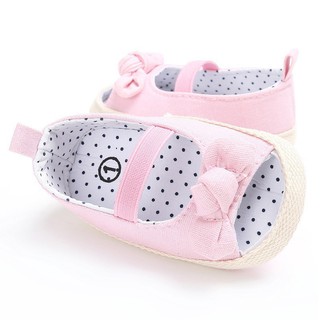 Giày Sandal Đính Nơ Cho Bé Gái