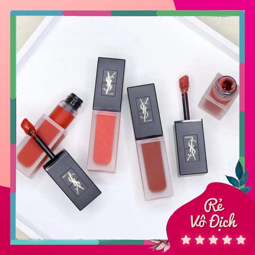 [Bán-Giá-Gốc] ❤️Chính Hãng❤️ Son Ysl Tatouage Couture Velvet Cream Matte Lip Stain 2021, không gây khô môi bám màu cực t