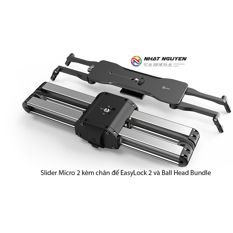 Zeapon Micro 2 Slider KIT - Thanh trượt Slider Micro 2 + chân đế EasyLock 2 và Ball Head Bundle