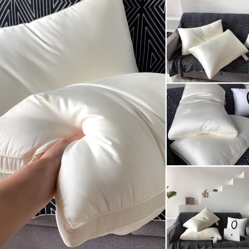 Ruột gối bông xơ đậu nành 48x74cm nặng 1kg/cái