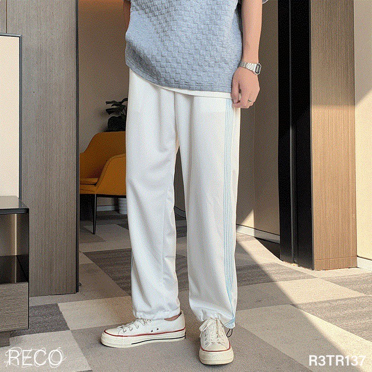 Quần vải nam nữ Hàn Quốc cao cấp dáng rộng Trousers Loose R3TR137
