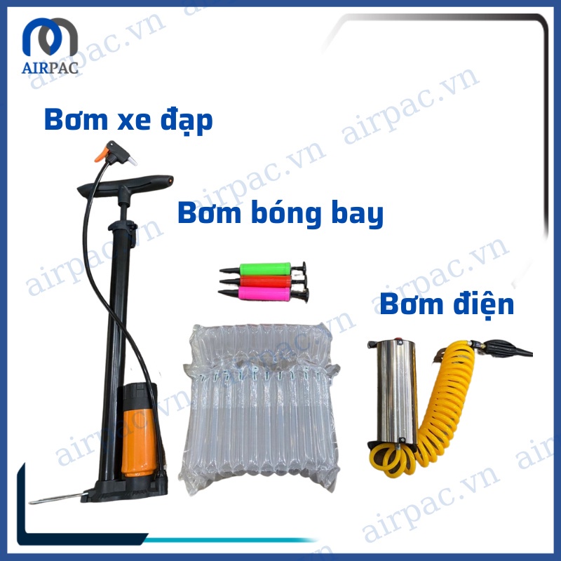 Bao bì túi nilon, túi khí chống sốc vận chuyển hàng hóa 10 cột bọc đồ cỡ 20cm x 13cm