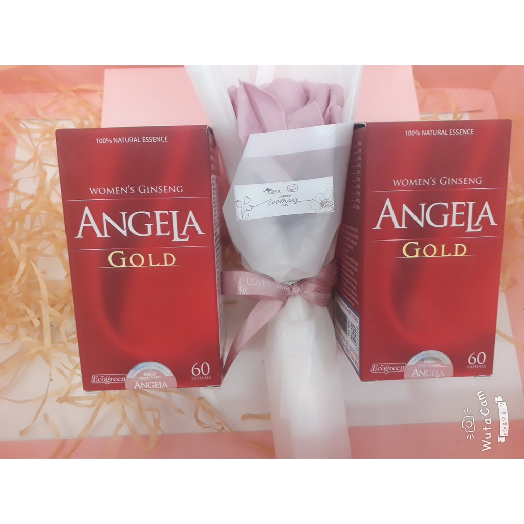 (CHÍNH HÃNG - TÍCH ĐIỂM) Viên uống ANGELA GOLD (Lọ 60 viên), hỗ trợ nội tiết tố nữ