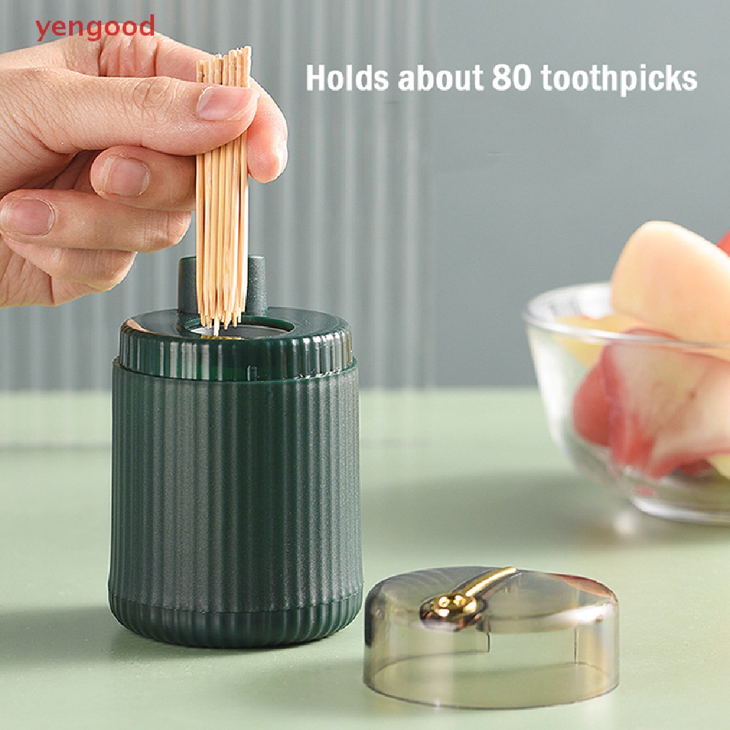 Hộp Đựng Tăm Xỉa Răng Tự Động Để Bàn Tiện Dụng