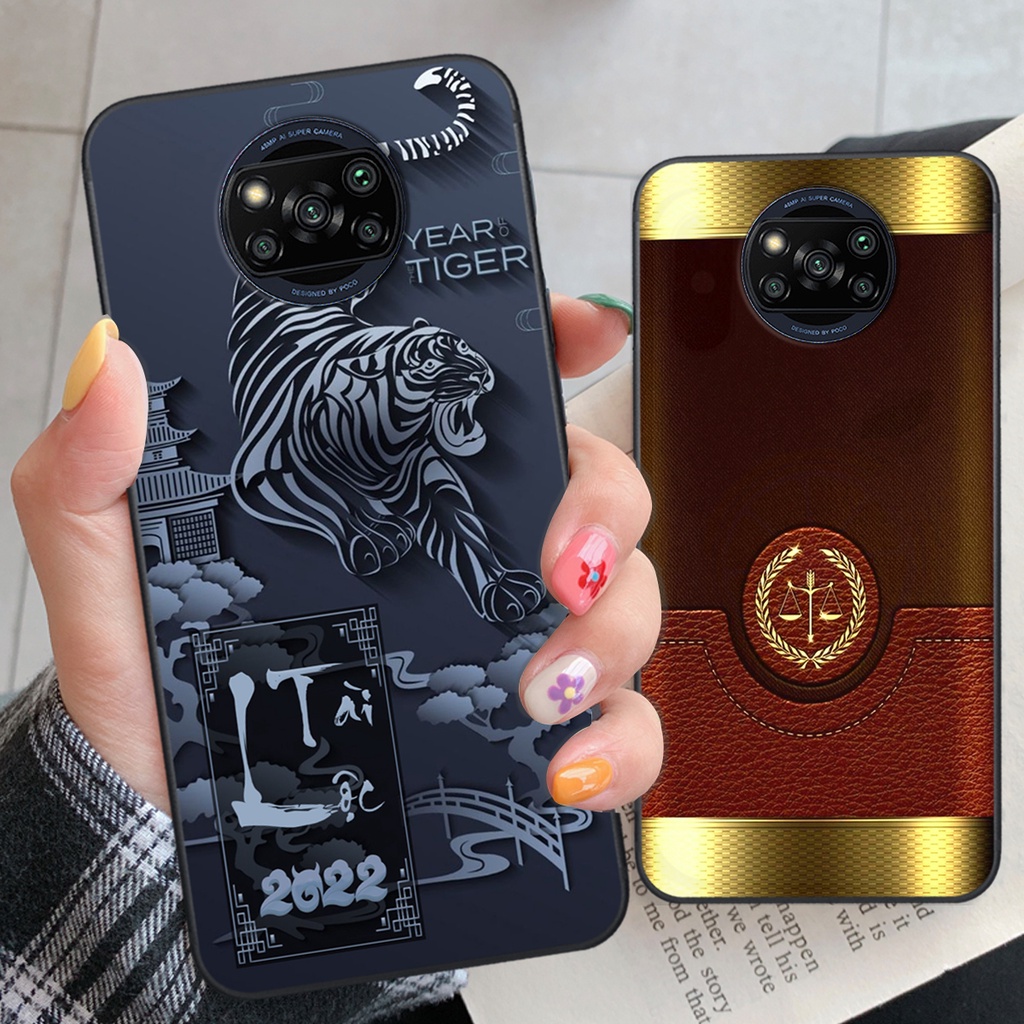 Ốp Xiaomi Poco X3 / Poco X3 Pro in hình tài lộc,mã đáo ốp lưng cao cấp chất lượng